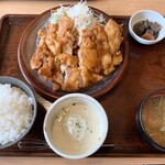 Manten Shokudou - 私の「チキン南蛮定食」です！