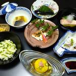 Gion Yamagishi - 季節の食材をつかい8品ほどのミニ会席