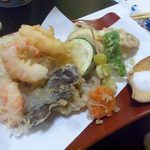 どんまい - 2013.9. \2,000コース⑤　天ぷら盛り