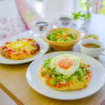 garden kuu CAFÉ - 生地からからこだわって作った自家製ピザ♪