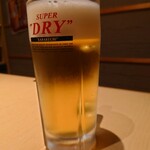 炭火居酒屋 炎 - 生ビール