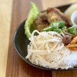 ナチュラルソフトクリームカフェ ミルカ - 今日のご飯はビビンバ