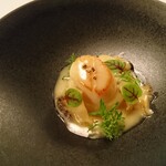 プレスキル - 鮑 帆立 雲丹とポテト