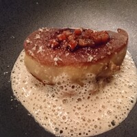 プレスキル - フォアグラポワレとマグロのイルフロッタン