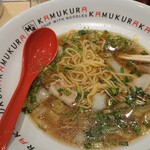 どうとんぼり 神座 - 途中、生にんにくとニラを投入