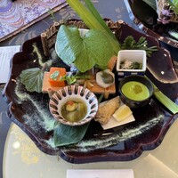 新宿 星のなる木 - 【百花繚乱】名物茶わん蒸しや和三盆プリンなど人気昼懐石+乾杯ドリンク
                    八寸