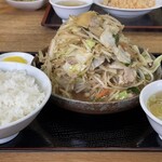 北むら食堂 - 肉野菜炒め定食¥1,150