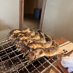 松川 - 鮎さんたち(焼き)