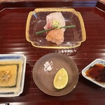 松川 - 鯛と伊勢海老のお造り