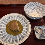 松川 - 鮑と肝ソース