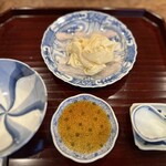 松川 - しゃぶしゃぶ　鱧、湯葉