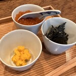 松川 - 白米のお供たち