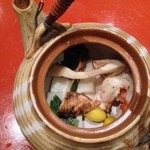 鮨丸 - 松茸の土瓶蒸し