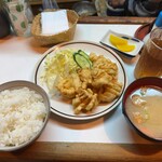 216394659 - とり天定食　550円