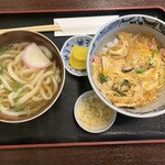 Nakano Ya - 卵丼とミニうどん