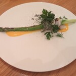 mondo - ジェトファームのグリーンアスパラガスと太刀魚