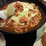 麺屋ここいち - うまこくカレーラーメン＋コロッケセット