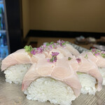 Kusunoki - 太刀魚のシャトーブリアン寿司