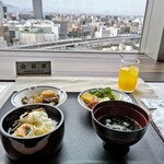 ANAクラウンプラザホテル岡山 和食ダイニング廚洊 - １回目 いただきます(^○^)