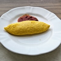ANAクラウンプラザホテル岡山 和食ダイニング廚洊 - オムレツ(*´∀`)♪