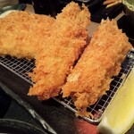 新宿さぼてん - 大粒牡蠣フライ