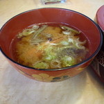鶴亀鮨 - 味噌汁