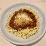 キャトル - 自家製ミートソース(大盛り)