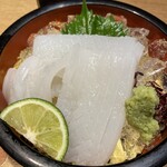 旬・菜・魚 しらん - 剣イカ造り