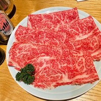 すき焼き 牛しゃぶ 松重 - 