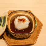 すし 良月 - のどぐろの蒸し寿司、自家製のポン酢