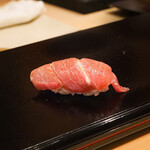 すし 良月 - 赤身 塩釜