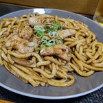 和み - 料理写真:津山名物 ホルモンうどん