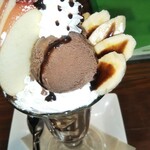 雪詩慕雲 - チョコレートパフェ。