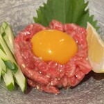 スタミナ焼肉 肉ですみだ - ユッケ