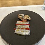 シャントレル - ❹鰯、イチヂクの白和え