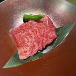 力八精肉店直営焼肉 松阪 力八 - 黒毛和牛カルビ ¥1320