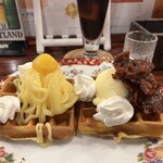 ピノ - カスタムワッフル(マロンと小倉)