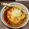 Asahikawa Eki Tachi Urishou Kai - かき揚げそば＋期間限定 アスパラ天ぷら(1本)