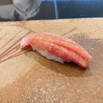 鮨 難波 - マグロのトロ