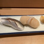 Sushi Maru - 追加でコハダ、ホタテ