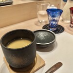 新宿 鮨 よこ田 - 茶碗蒸し