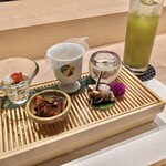 新宿 鮨 よこ田 - 前菜