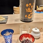 新宿 鮨 よこ田 - 日本酒、蔵心
