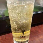 越智 - 濃いめのハイボールをオーダーしましたが　嬉しいぐらい真面目に濃いです。笑笑