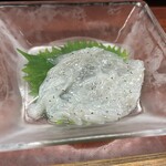 越智 - 白魚！　生姜、わさび、醤油で！