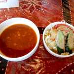 チャスカ - パエとサラダ