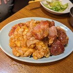 焼肉ここから - ホルモン4種