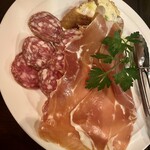 Osteria Sante - 生ハム盛り合わせ