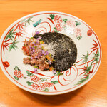 淡 如雲 - 無水カレー、ハンバーグとカリフラワーご飯