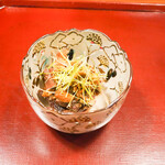 淡 如雲 - 発酵ハラミ、梅、乾燥マッシュルーム、芽ねぎ